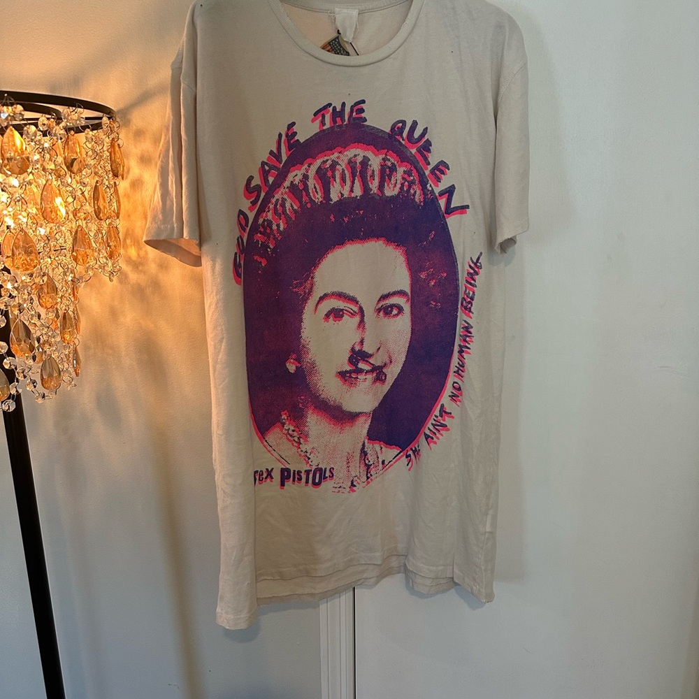 NWT MadeWorn Sex Pistols tee shirt dress ultra rare XS